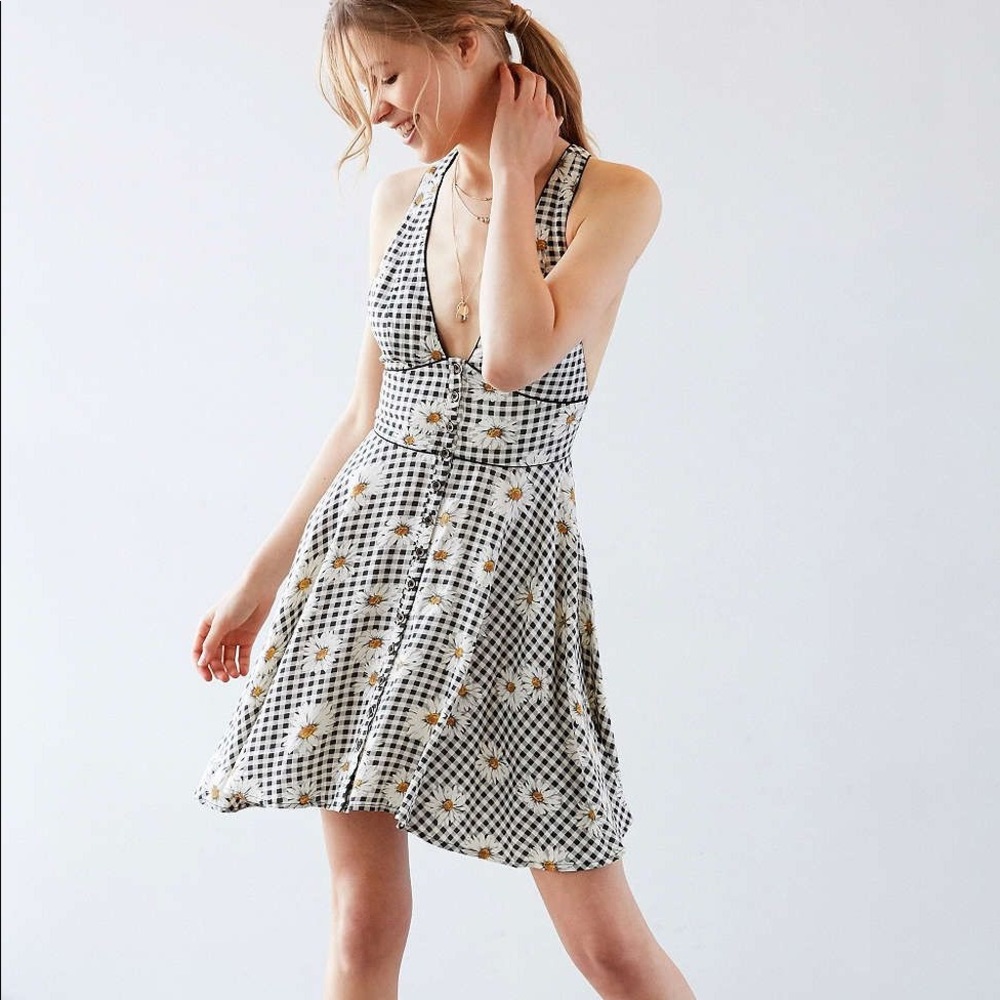 urban outfitters- cooperative sunflower dress